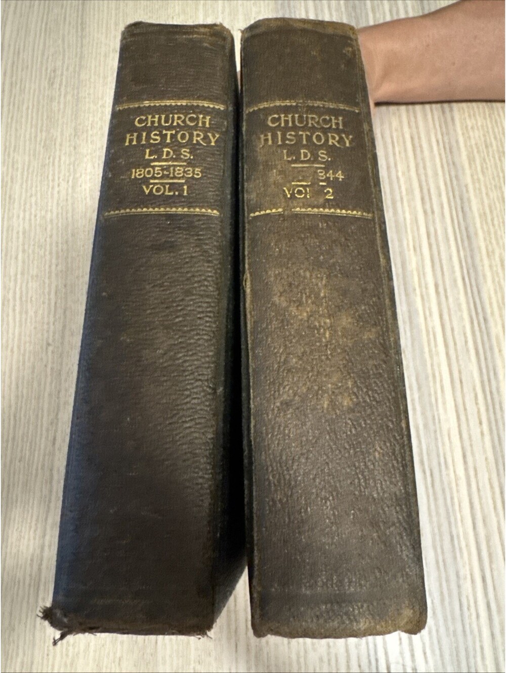 Antique History Of The Church Of Jesus Christ Of Latter Day Saints Volumes 1-2